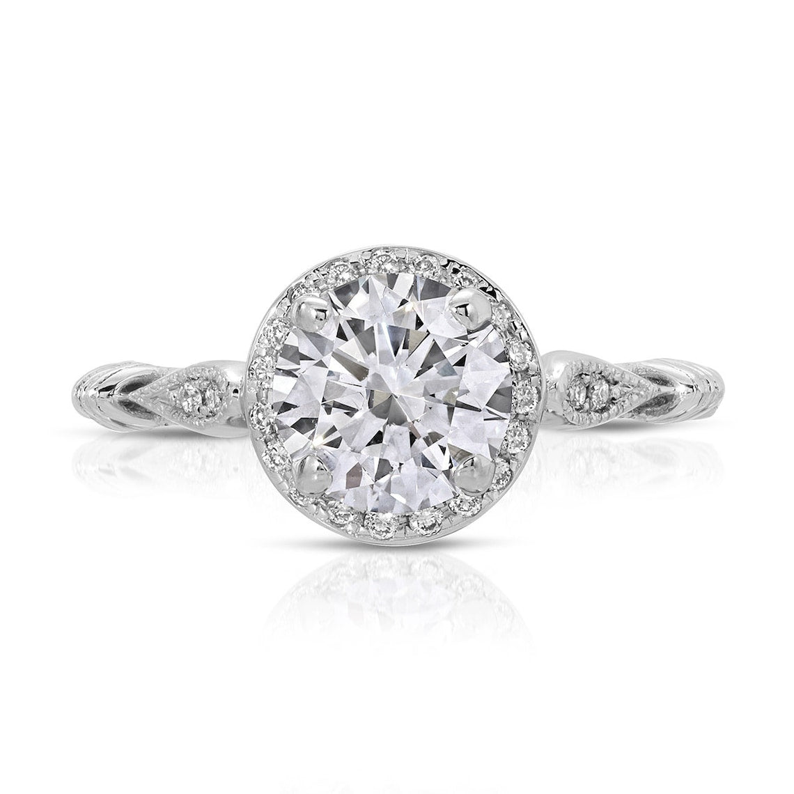 Timeless bridal ring for her 