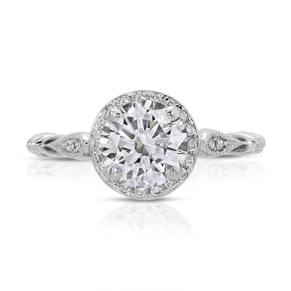 Timeless bridal ring for her 