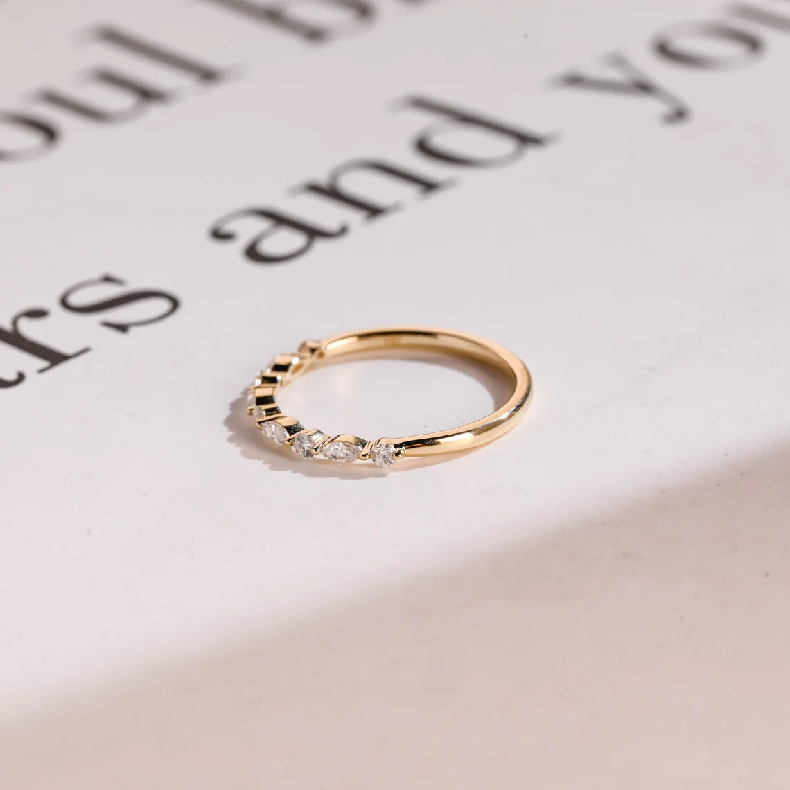 Bridal stacking ring