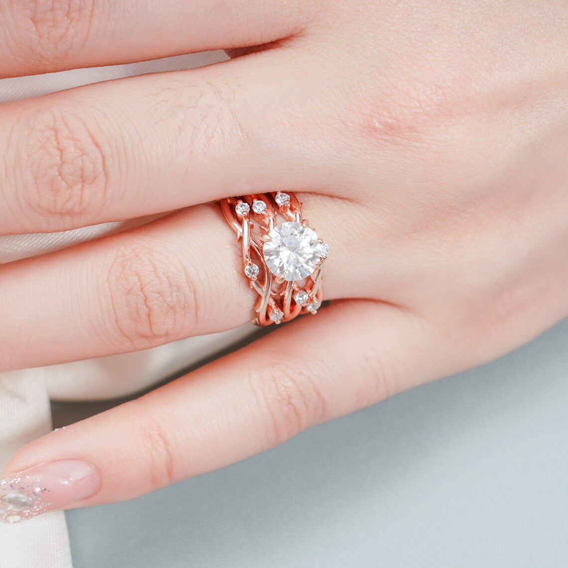 Fine jewelry wedding ring