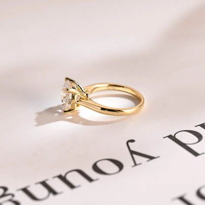 For Every Occasion | Valentine’s Day Gift | Solid Gold Moissanite

