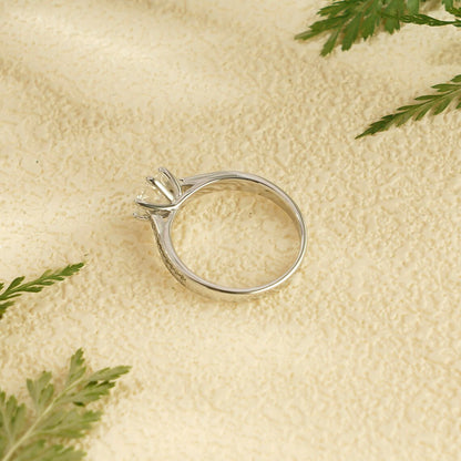For Her Special Ring | Handmade Gold Shine | Round Cut Sparkle

