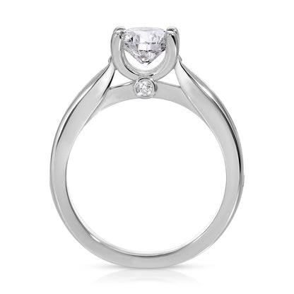 White gold wedding ring
