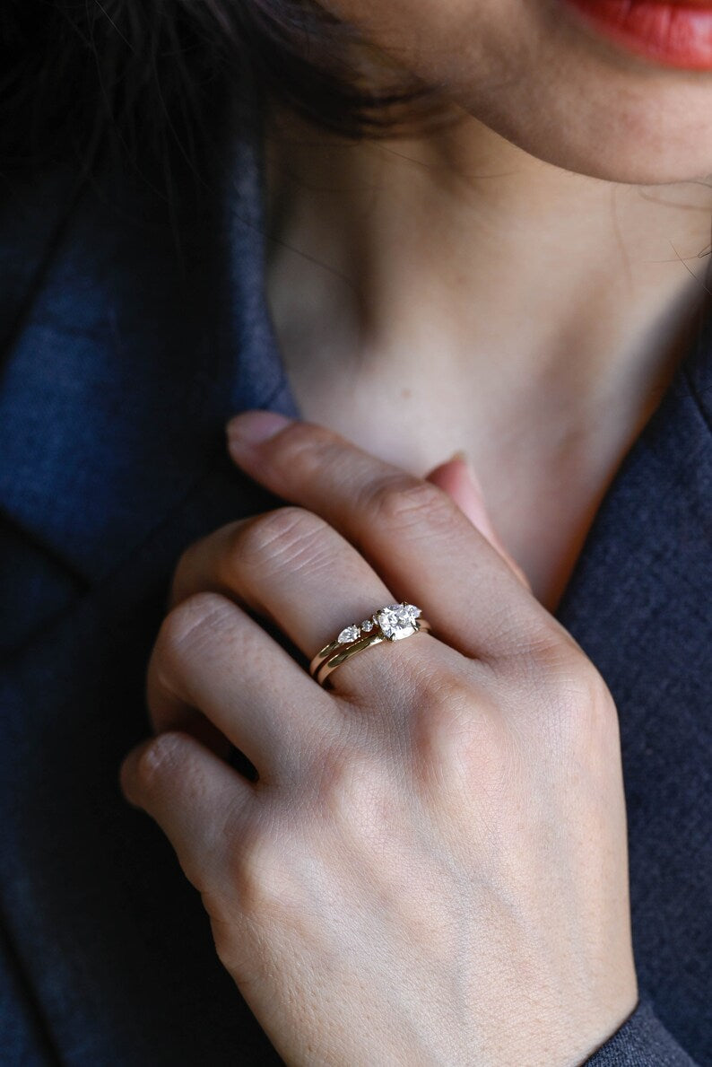 Anniversary ring set