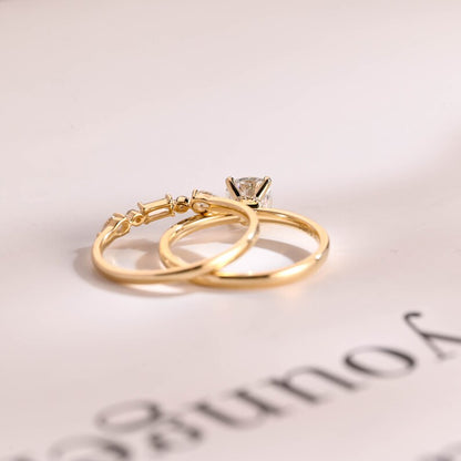 Bridal ring set for her