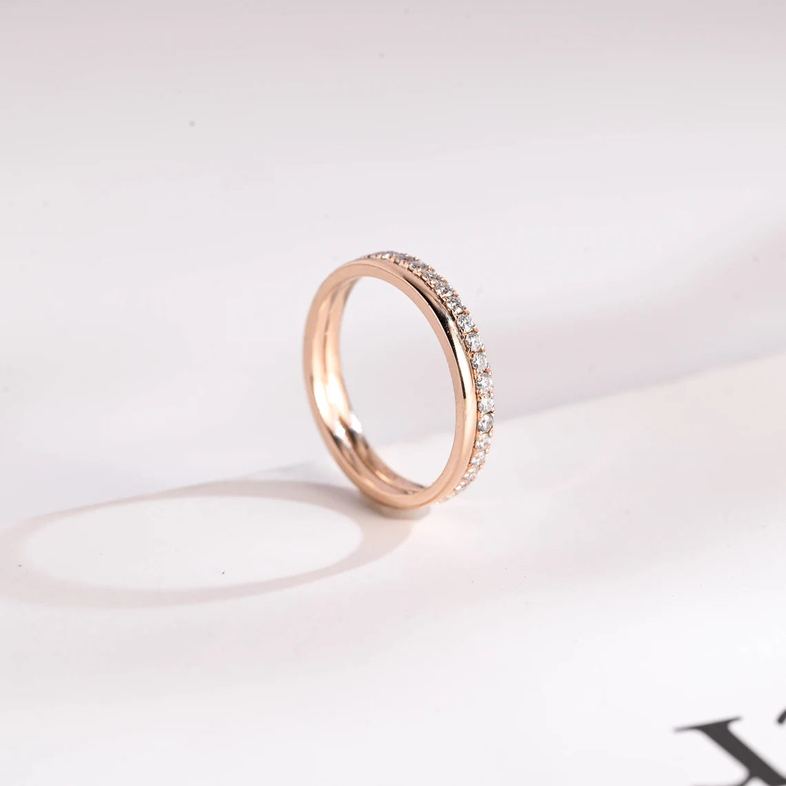 Half eternity ring