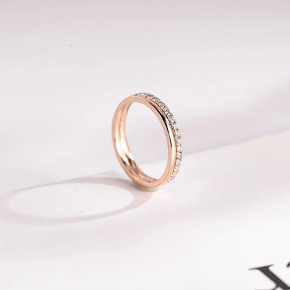 Half eternity ring