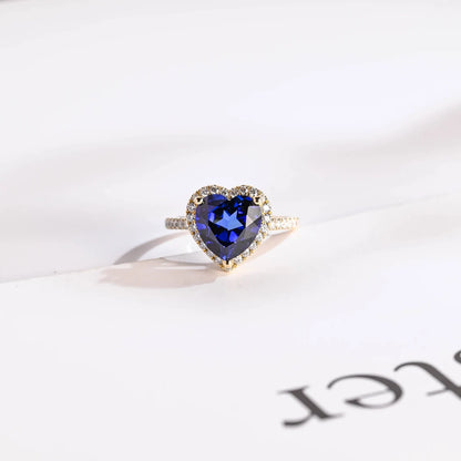Cubic zirconia engagement ring
