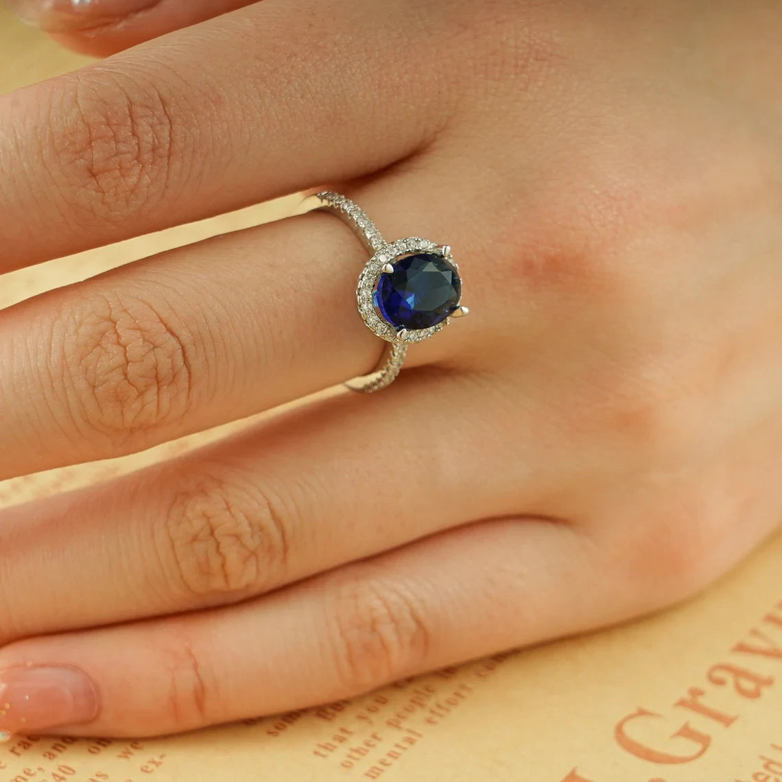 blue gemstone jewelry