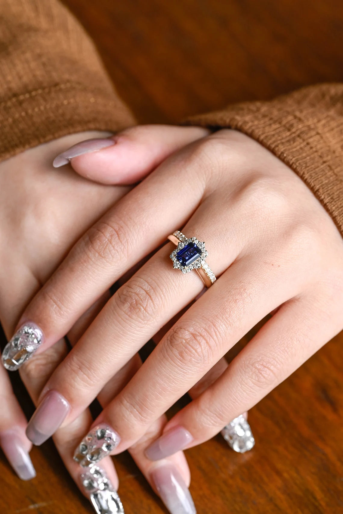 Bridal ring set women