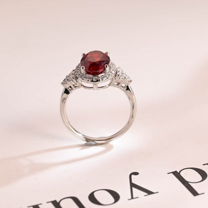 CZ Halo Ring