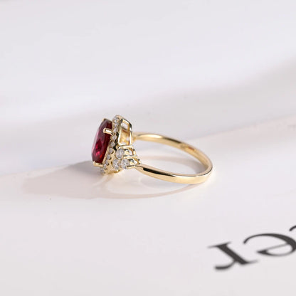 Red Gemstone Ring