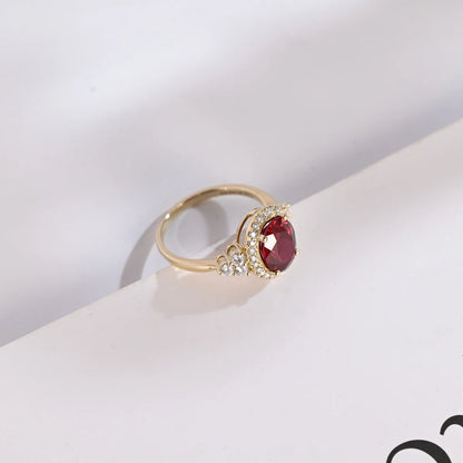 Cluster Side Dimond Ring