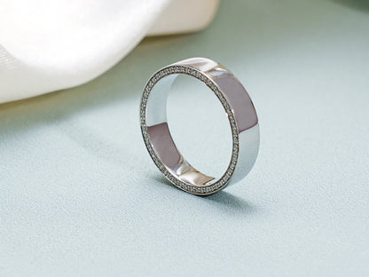 Modern full eternity ring