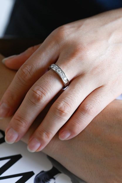 Handcrafted wedding band