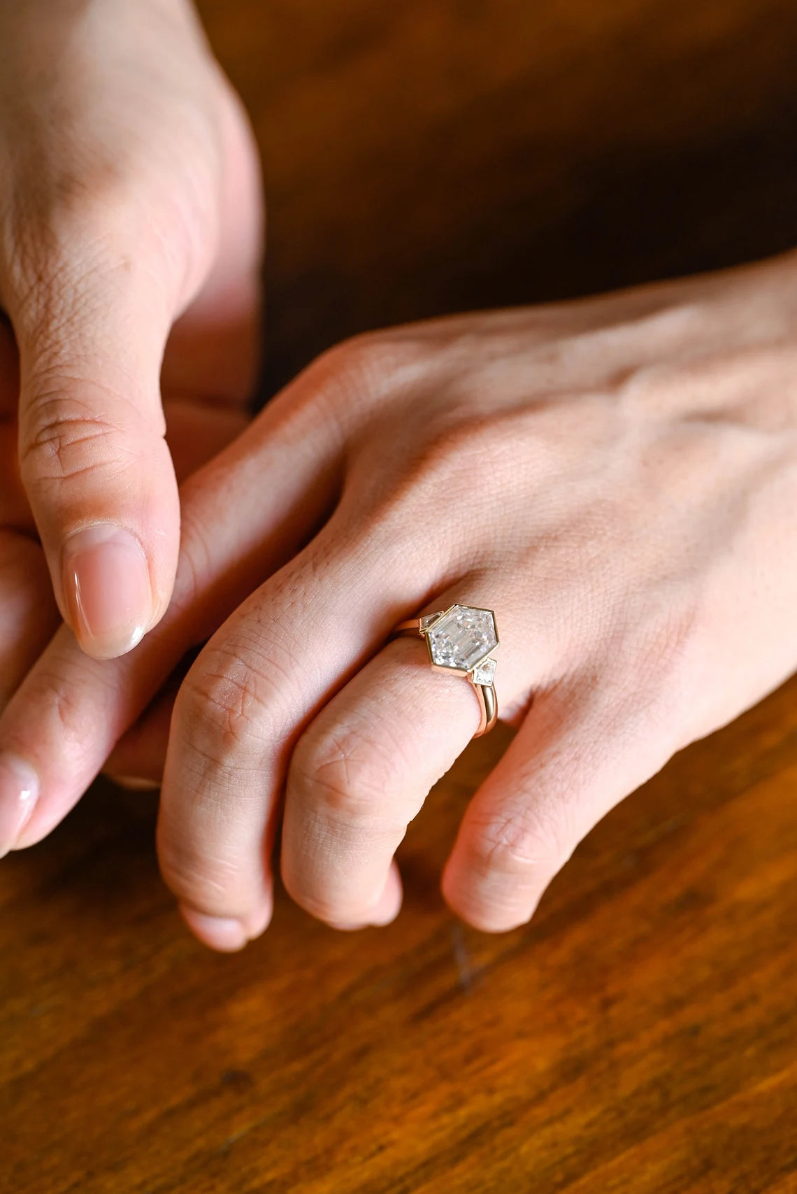 Valentine proposal ring for her 