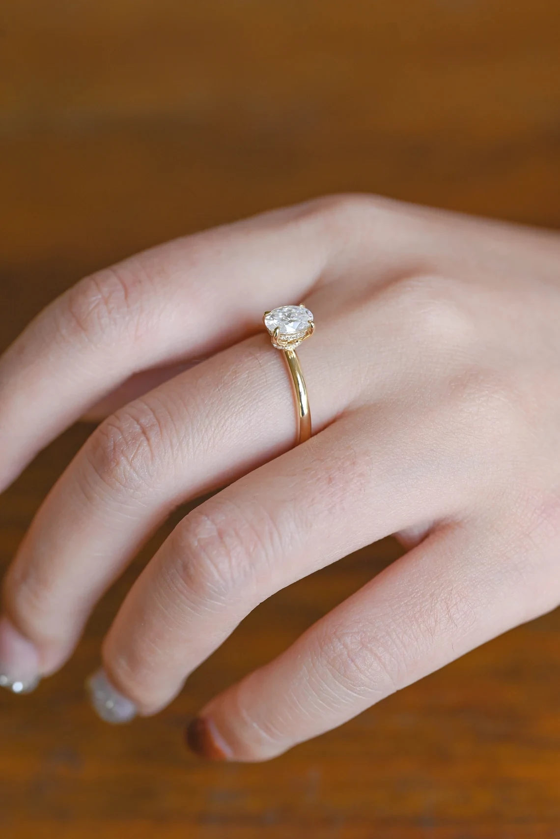 Delicate Solitaire Ring