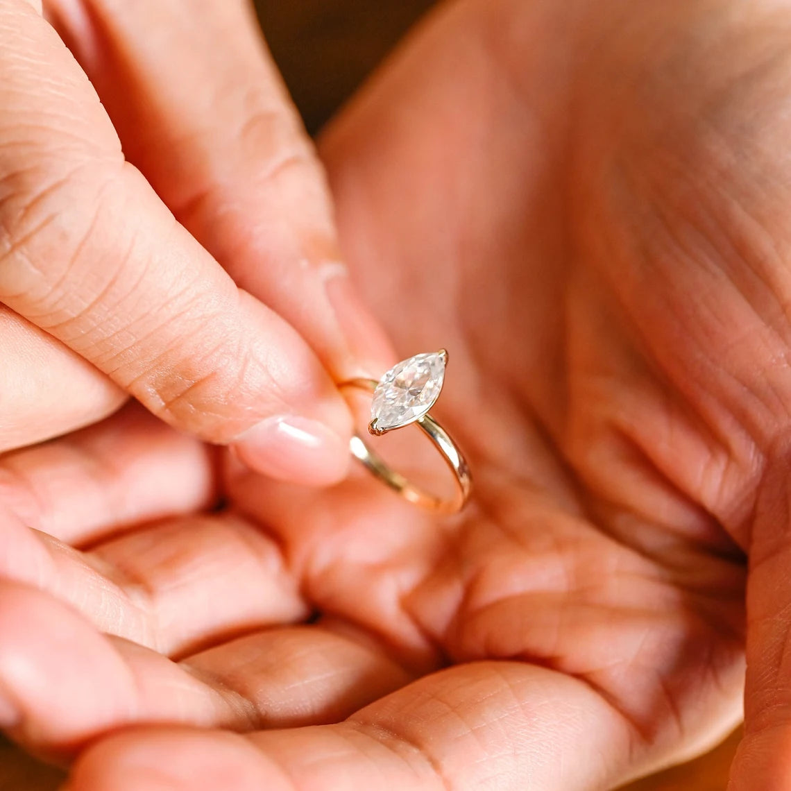 Luxury moissanite jewelry