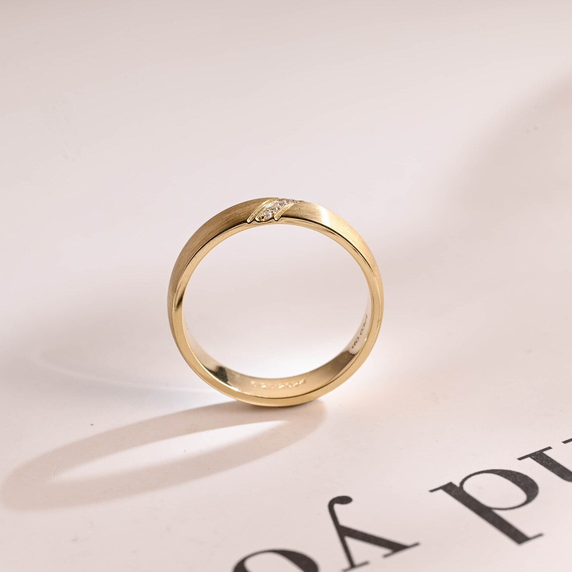 Diamond accent ring
