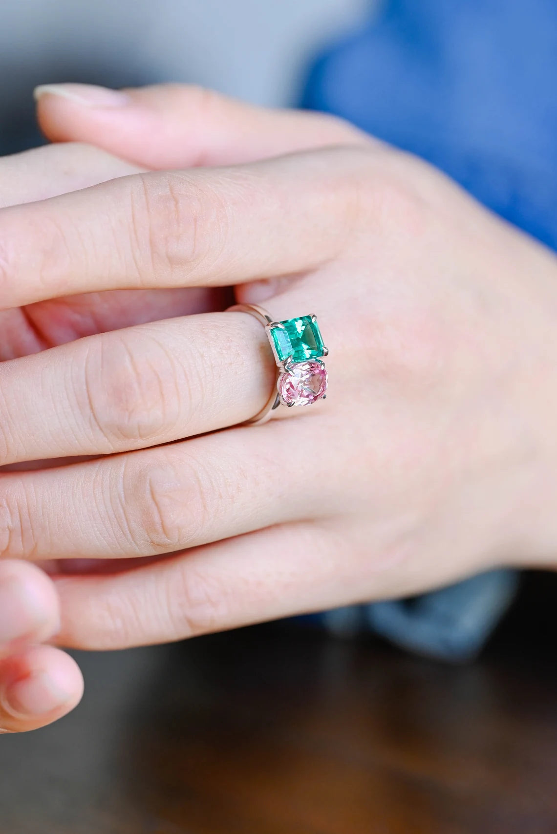 Luxury cubic zirconia ring