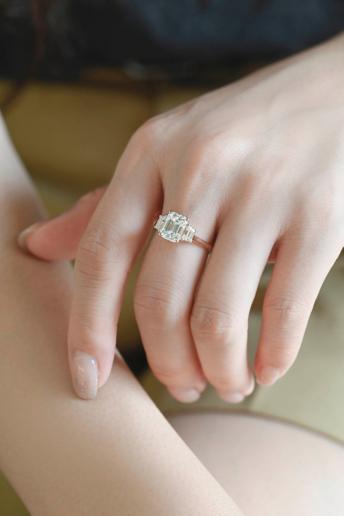 Statement wedding ring