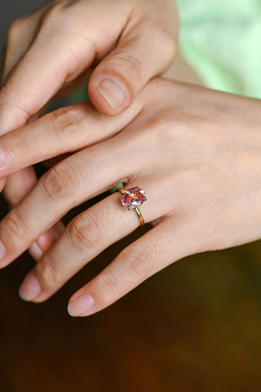 morganite ring