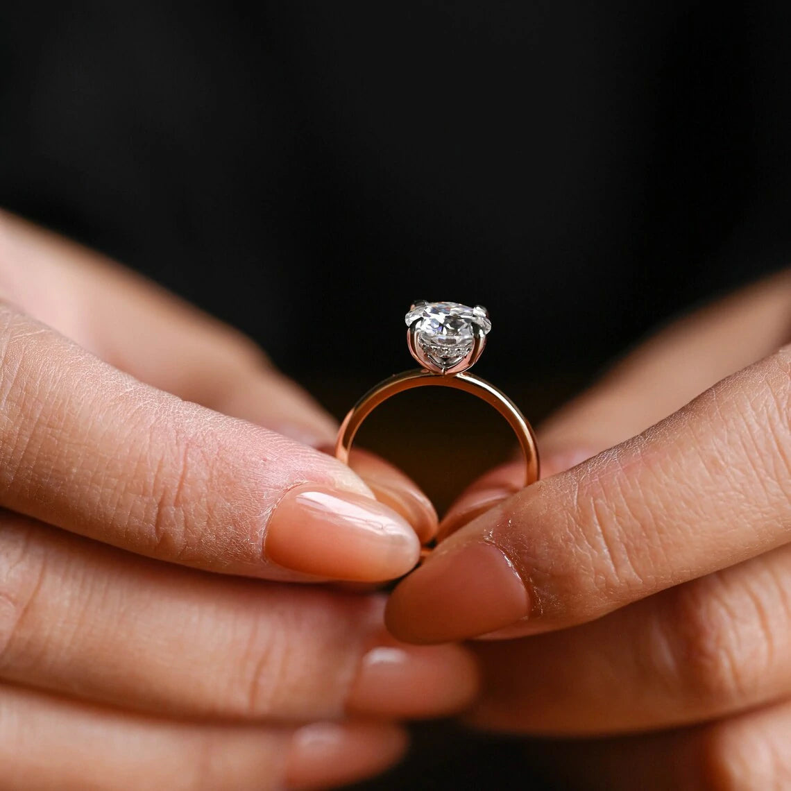 Crafted in Love | Halo Gift for Her | Two-Tone Perfection


