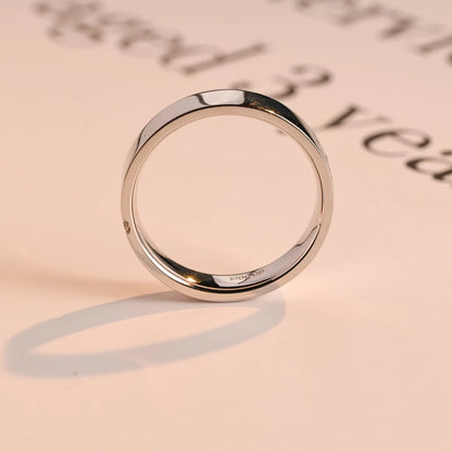 Handmade moissanite ring