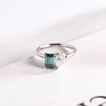 Modern proposal ring