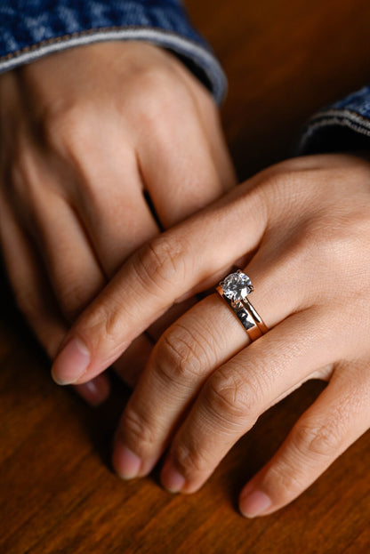Fine jewelry engagement ring