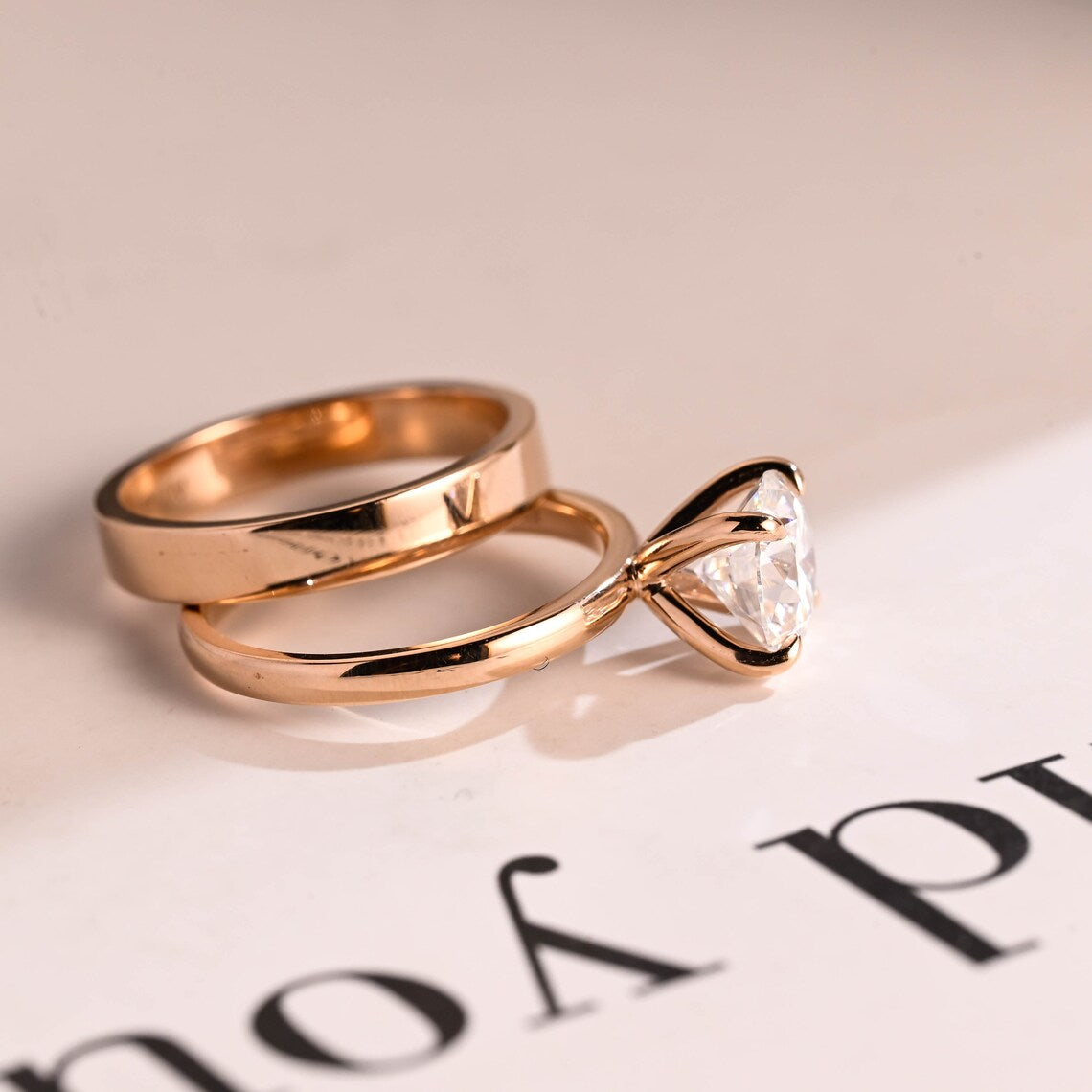 Bridal ring set for her