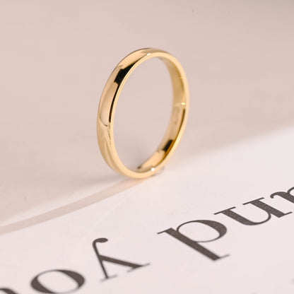 Minimalist wedding ring