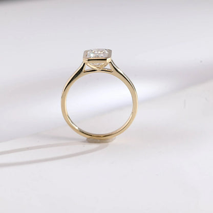 Anniversary Ready | Radiant Cut Fire | Bezel Set Glow


