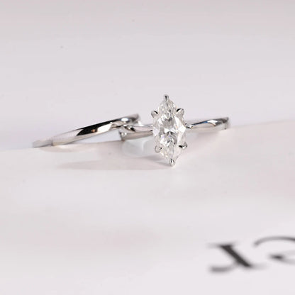 Handcrafted engagement ring