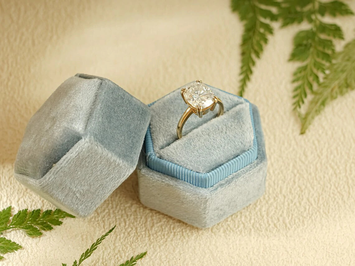 Cushion Cut Proposal Ring