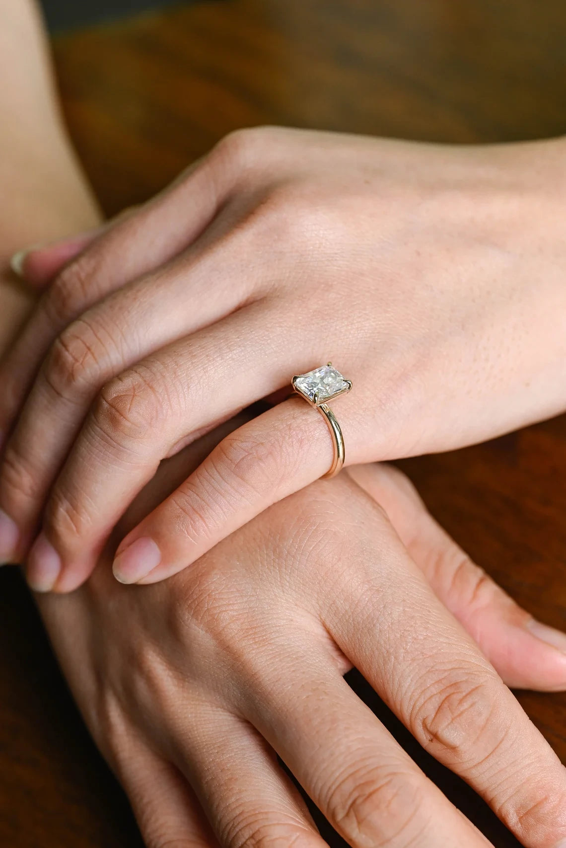 Romantic Holiday Ring | Radiant Magic | Solid Gold Brilliance

