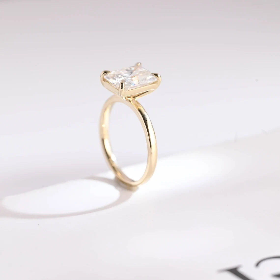 Solid Gold Glam | Promise Her Spark | Radiant Engagement

