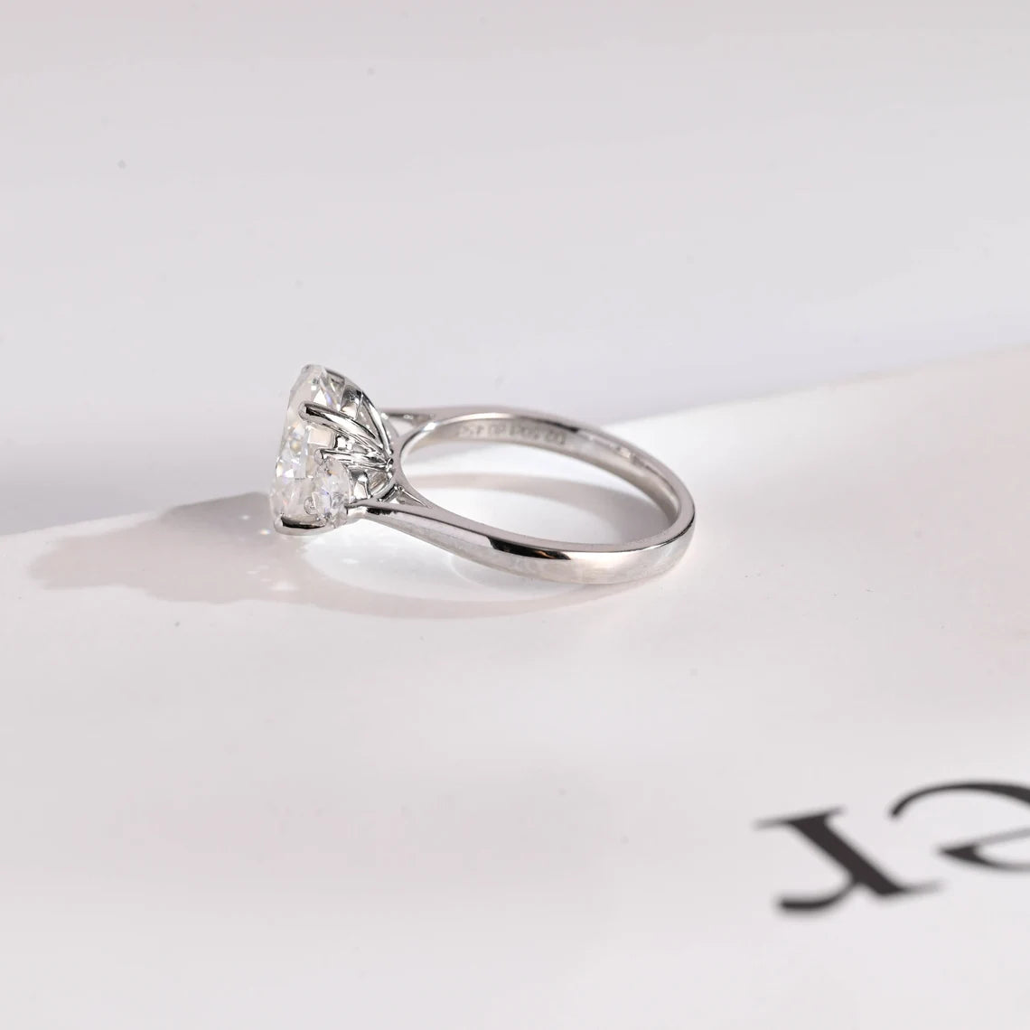 Handcrafted engagement ring