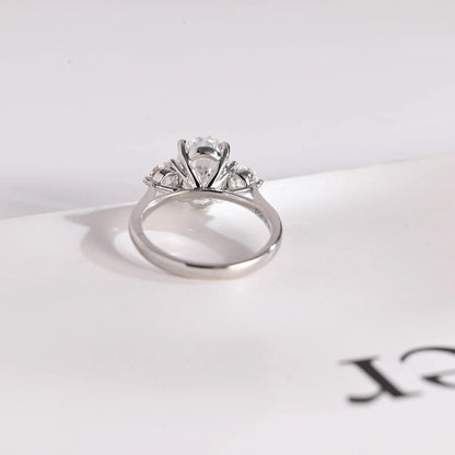 Bridal moissanite ring