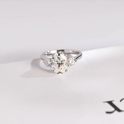 Cathedral shank ring