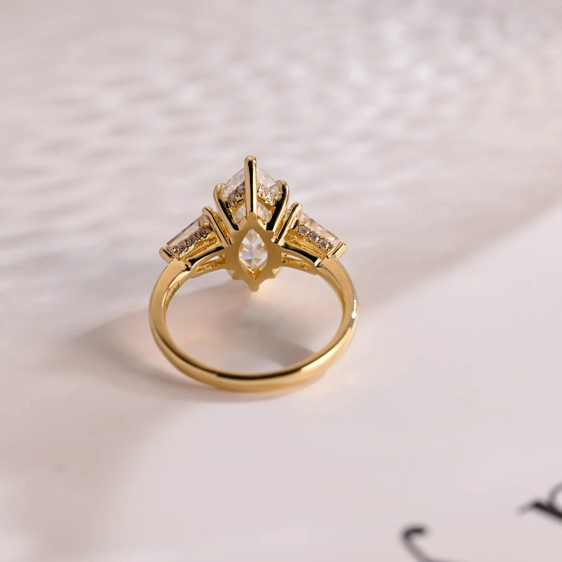 Handmade moissanite jewelry
