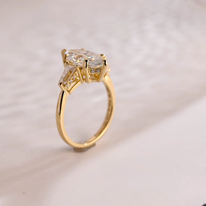 Hidden halo ring