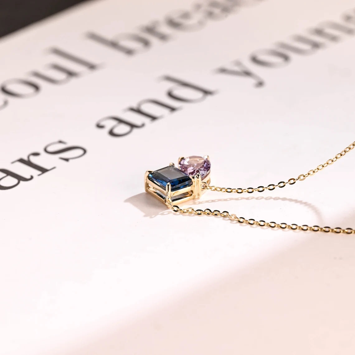 romantic necklace gift for anniversary
