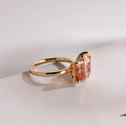 Two stone solitaire ring