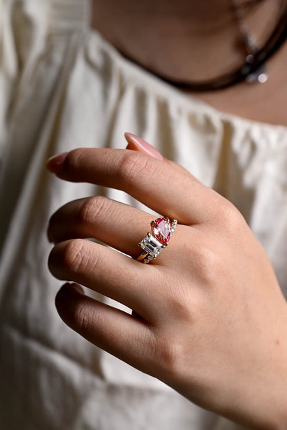 Romantic proposal ring