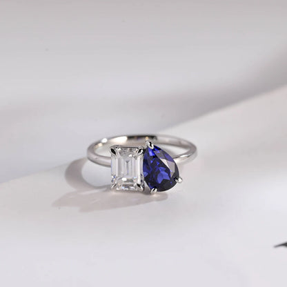 Two stone promise ring