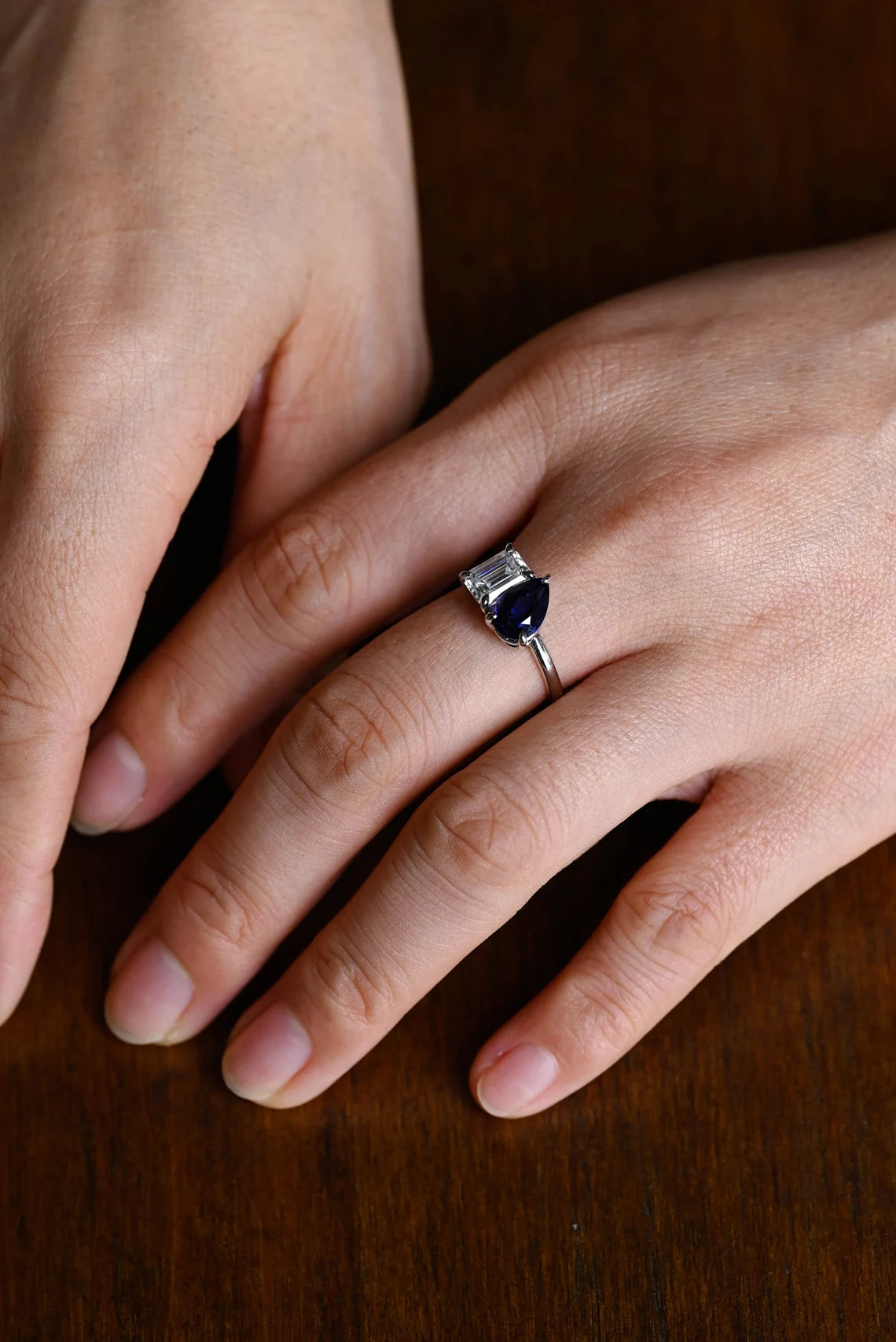 Luxury gemstone ring