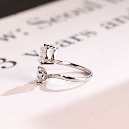 Romantic toi et moi ring
