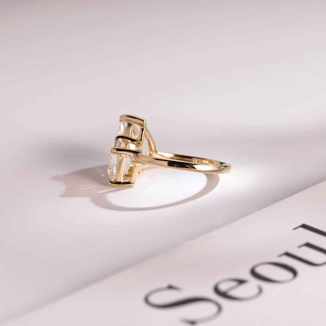 Non traditional engagement ring