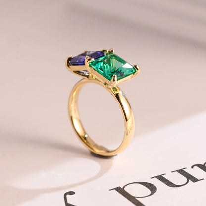Straight shank wedding ring